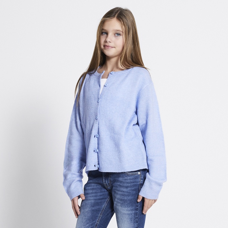 Basic knit cardigan "Siri star"